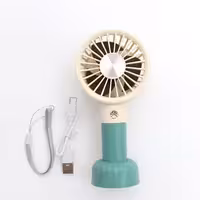 پنکه دستی شارژی فانتزی سبز 31091