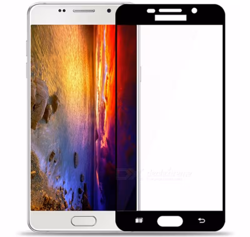 گلس نانو برای سامسونگ (A7 2016 (A710 فول کاور و تمام چسب