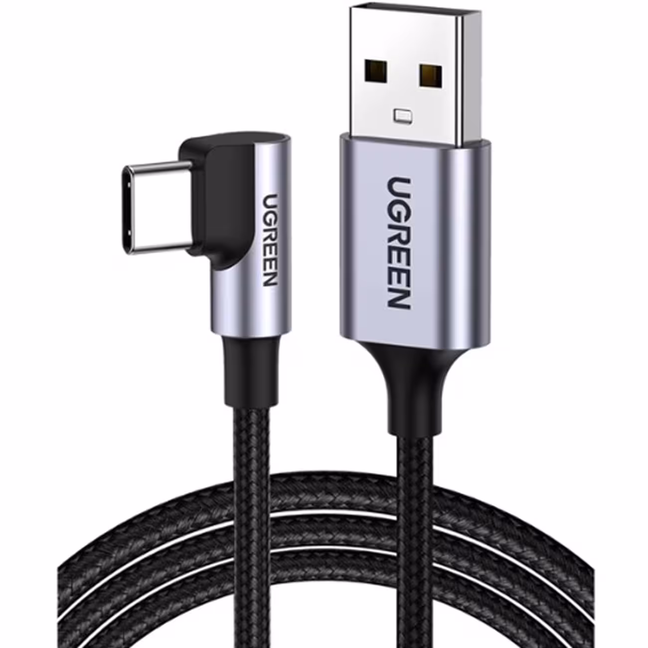 کابل USB به تایپ‌سی 18 وات 3 آمپر دو متری یوگرین ugreen US284 50942 شارژ سریع و انتقال داده