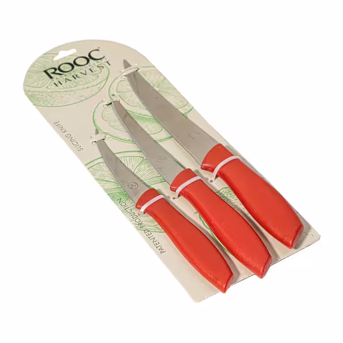 چاقو میوه خوری روک مدل هاروست بسته 3 عددی
