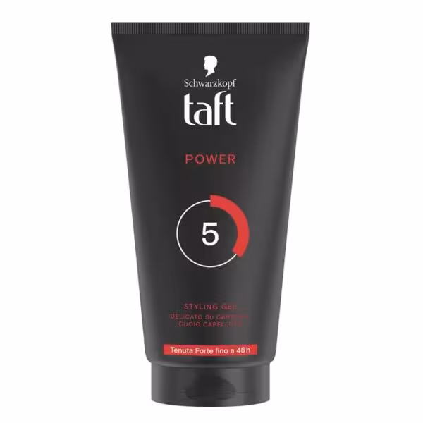 ژل مو حالت دهنده تافت شماره 5 مدل POWER حجم 150 میل