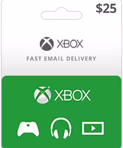 گیفت کارت ایکس باکس 25 دلاری آمریکا