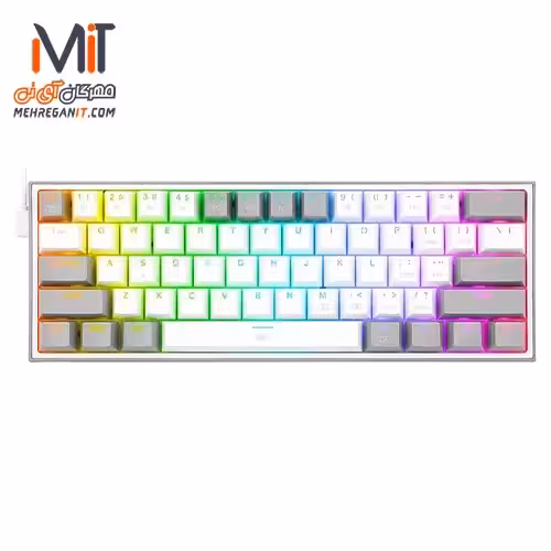 کیبورد گیمینگ ردراگون FIZZ K617 WG RGB