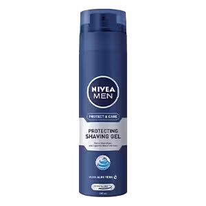 ژل اصلاح نیوا پروتکت اند کر مناسب انواع پوست Nivea protect & care shaving gel 200 ml