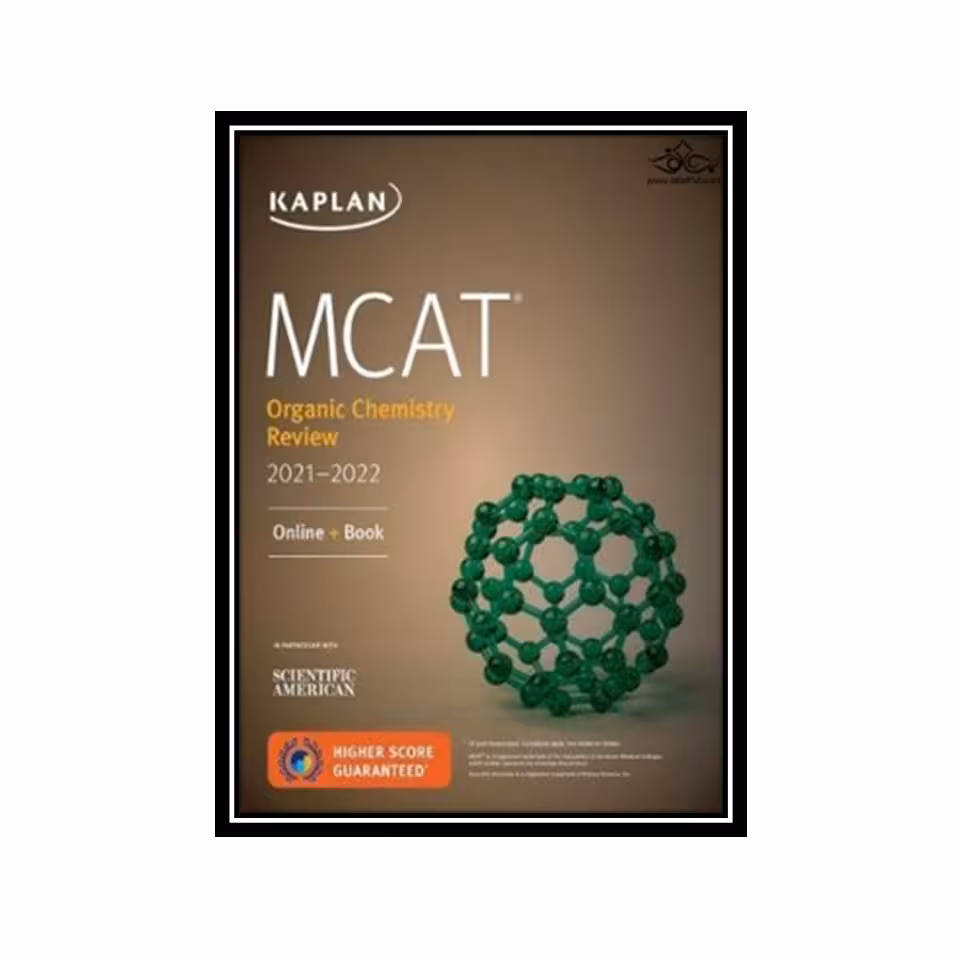 کتاب MCAT Organic Chemistry Review 2021-2022