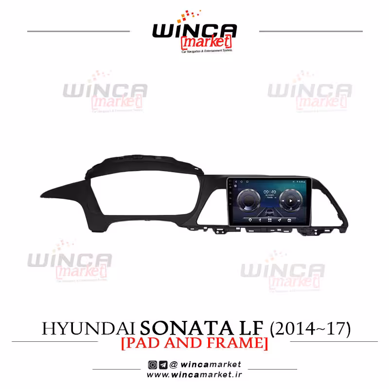 مانیتور سوناتا ال اف NF 2014-2017 رم 4 حافظه 32 سری TS855-5G FLYDYT محصول وینکا