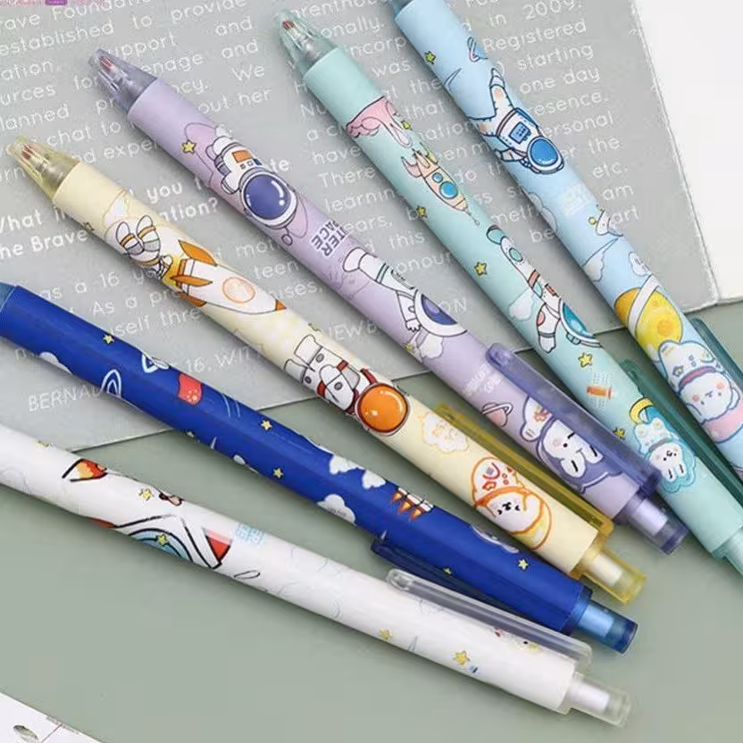 خودکار فشاری فانتزی طرح فضانورد بسته 1 عددی