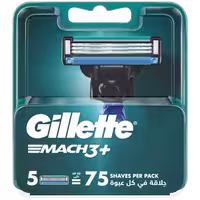تیغ یدک ژیلت مدل Mach 3 بسته 5 عددی Gillette Mach 3 Blades Pack of 5