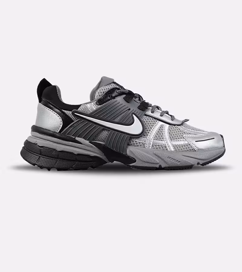 کفش کتانی مردانه و زنانه طوسی خاکستری Nike cushlon مدل 7591