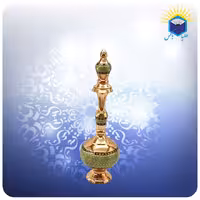 تنگ گیلاسی مس و خاتم کاری 36 سانت