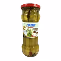 مارچوبه سبز در سیر و فلفل کراپ (370 میل) crop