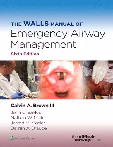 خرید و دانلود نسخه کامل کتاب The Walls Manual of Emergency Airway Management