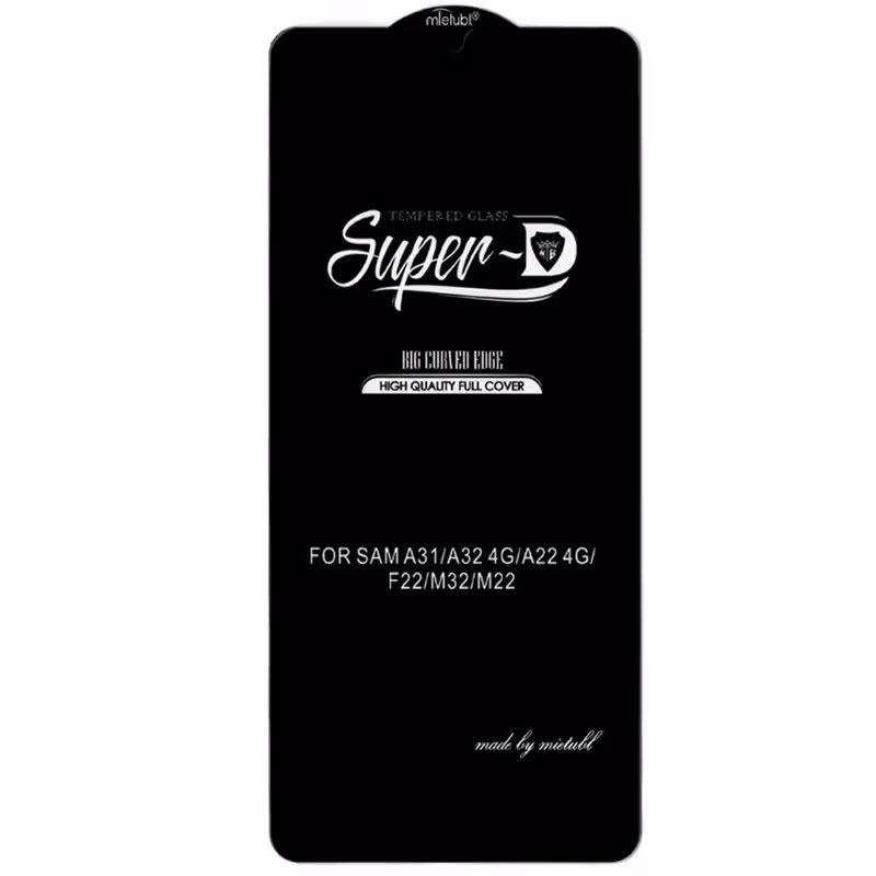 محافظ صفحه نمایش شیشه ای مدل SuperD مناسب برای گوشی موبایل سامسونگ A31 / A32 4G / A22 4G / F22 / M32 / M22;کد2177
