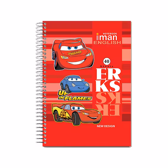 دفتردوخط فانتزی 40 برگ