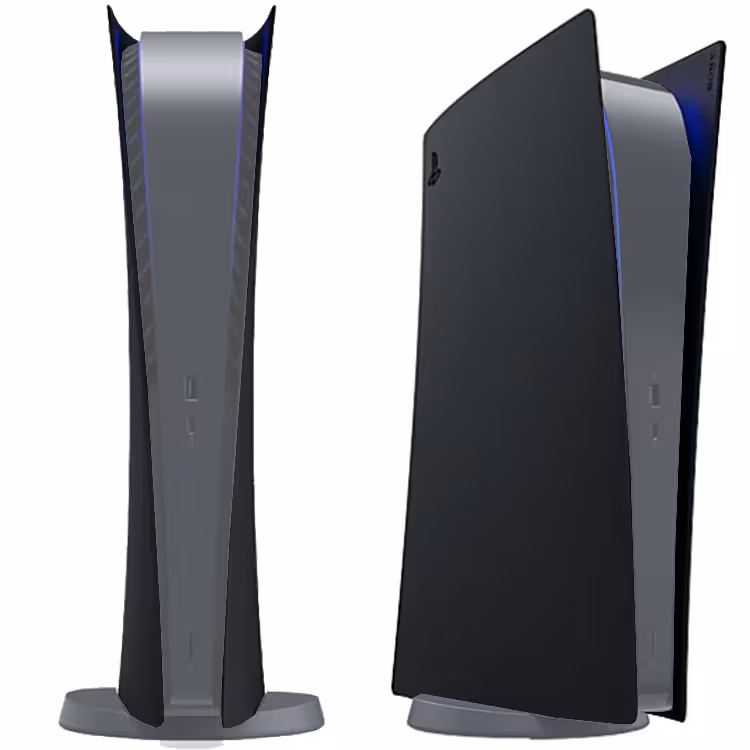 PS5 Console Covers Digital Edition – Midnight Black