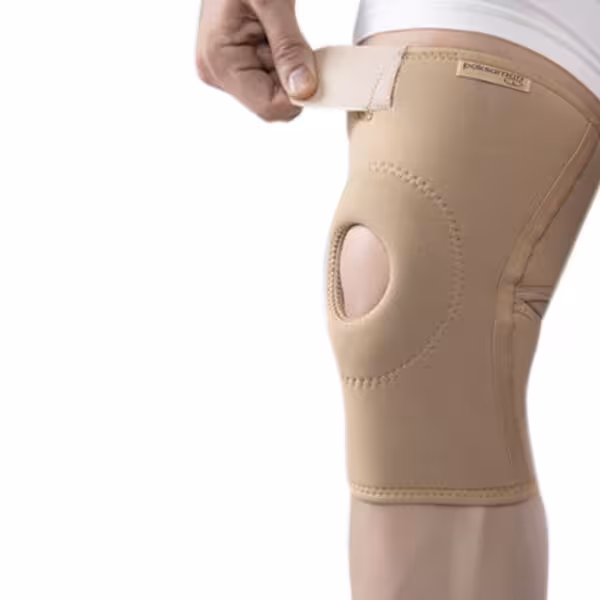 زانوبند نئوپرنی با کشکک باز پاک سمن ( کد 116 )