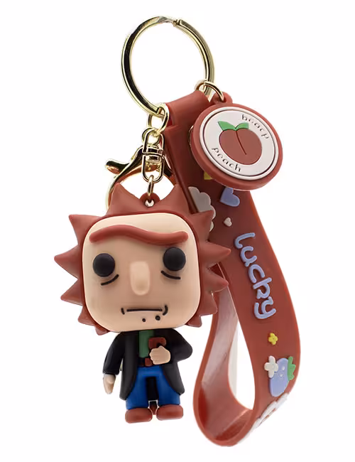 جاکلیدی سیلیکونی فانتزی طرح ریک