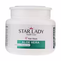 ماسک مو استارلیدی مدل Aloe Vera حجم 500 میلی لیتر ا Star Lady Aloe Vera Hair Mask 500 ml