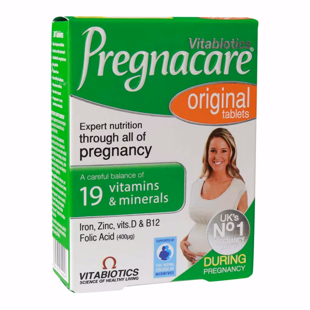 قرص پرگناکر اورجینال مخصوص بانوان 30 عددی ویتابیوتیکس Vitabiotics