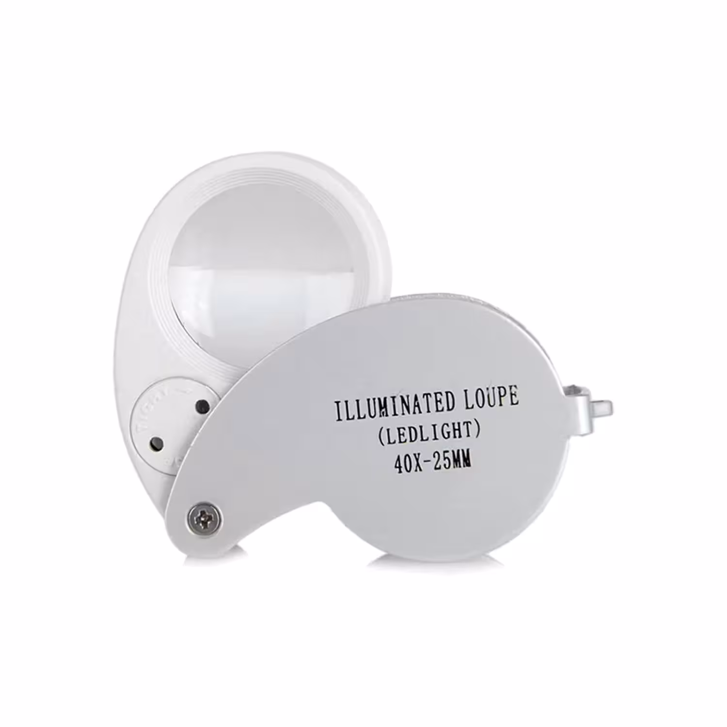 ذره بین تاشو چراغدار 40X مدل MG21011