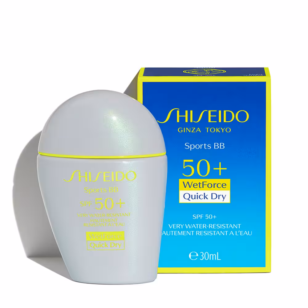 بی بی کرم اسپرت مدل مدیوم SPF50 شیسیدو حجم 30 میل