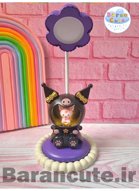 چراغ مطالعه و شب خواب به همراه تراش طرح کورومی