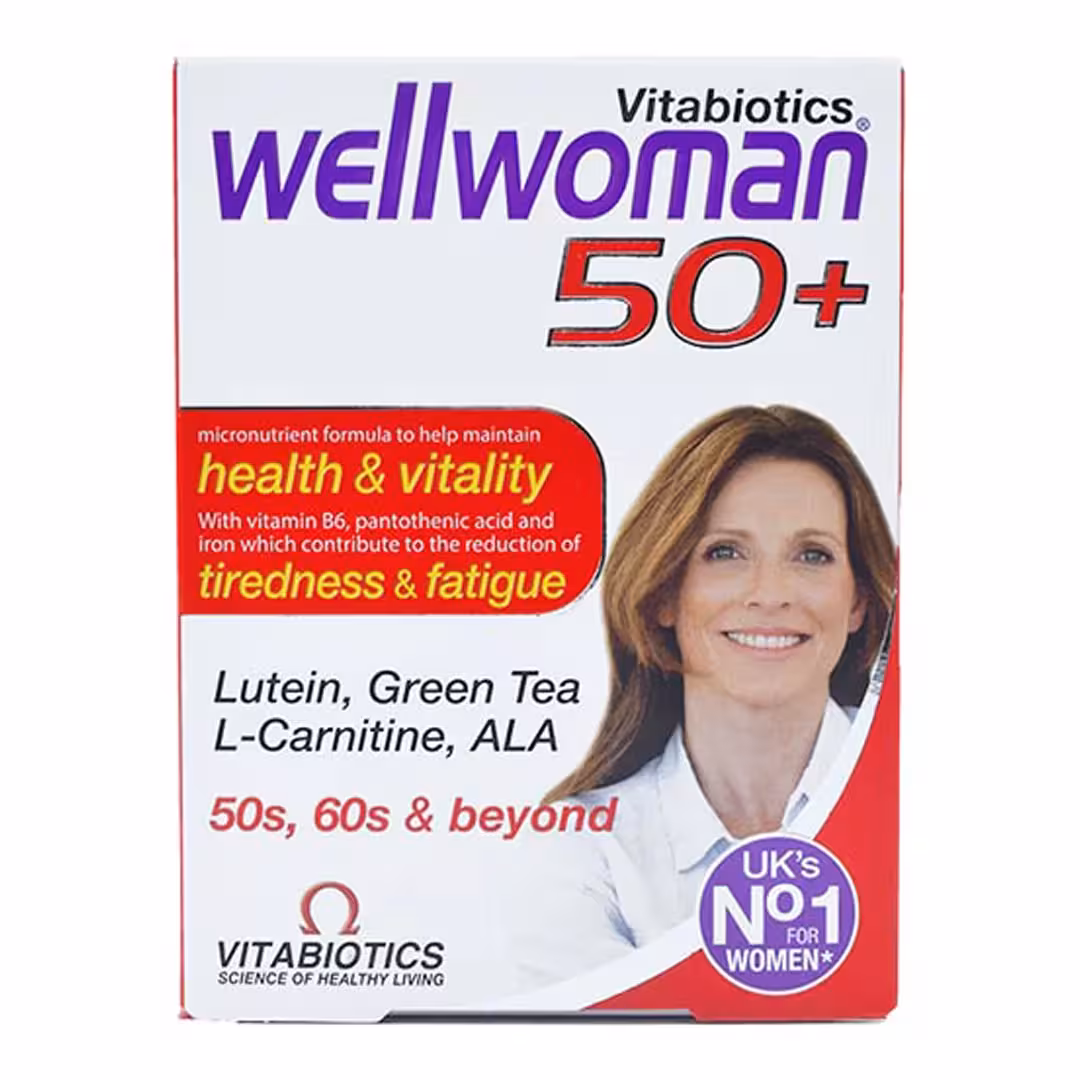 مولتی ویتامین بانوان بالای 50 سال  ول ومن ویتابیوتیکس 30 عددی