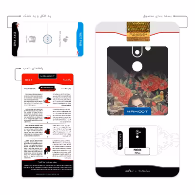 برچسب پوششی ماهوت مدل Shahram Nazeri مناسب برای گوشی موبایل نوکیا 7 Plus