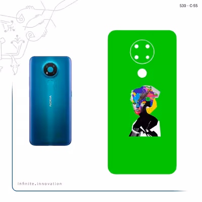 برچسب پوششی ماهوت مدل Collage of Women Portrait 3 مناسب برای گوشی موبایل نوکیا 3.4