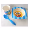 ظرف غذای 3 تکه کودک مدل باب اسفنجی کد Bob-2020