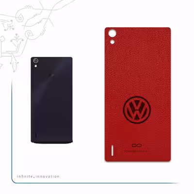 برچسب پوششی ماهوت مدل RL-VLKS_WGN مناسب برای گوشی موبایل هوآوی Ascend P7