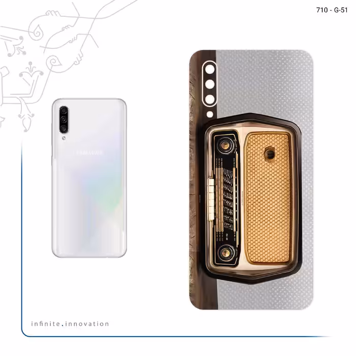 برچسب پوششی ماهوت مدل Radio Nostalgia مناسب برای گوشی موبایل سامسونگ Galaxy A30s