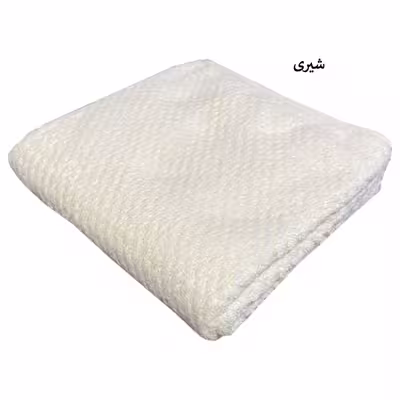 حوله دستی شایسته مدل نسترن سایز 35X75 سانتی متر