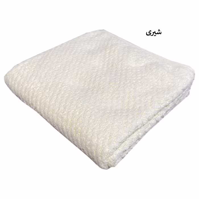 حوله دستی شایسته مدل نسترن سایز 35X75 سانتی متر