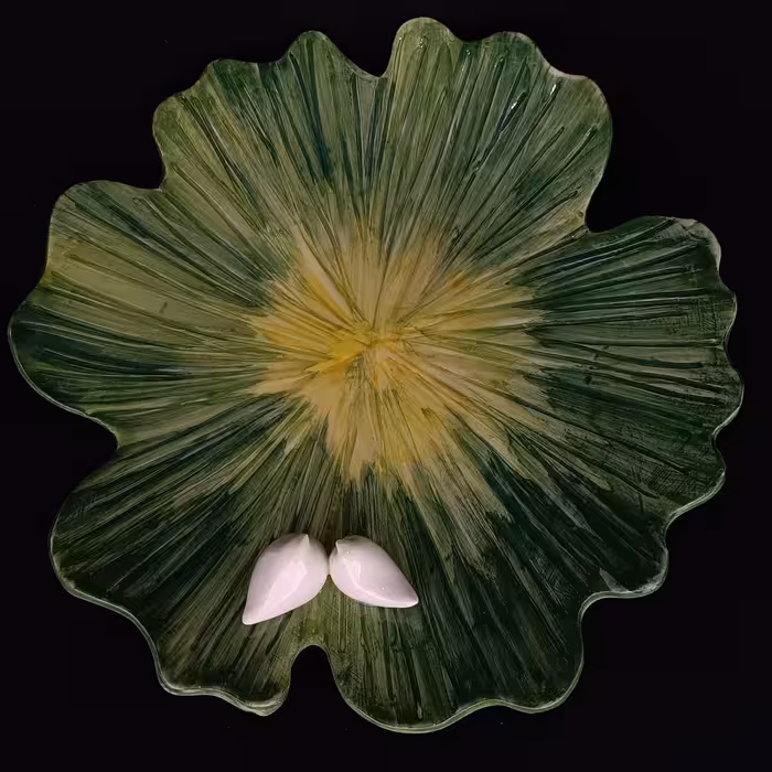 شیرینی خوری سرامیکی هیوا طرح نیلوفر کد 11294816