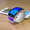 برچسب ماهوت طرح Purple-Fiber مناسب برای ساعت هوشمند سامسونگ Galaxy Gear S