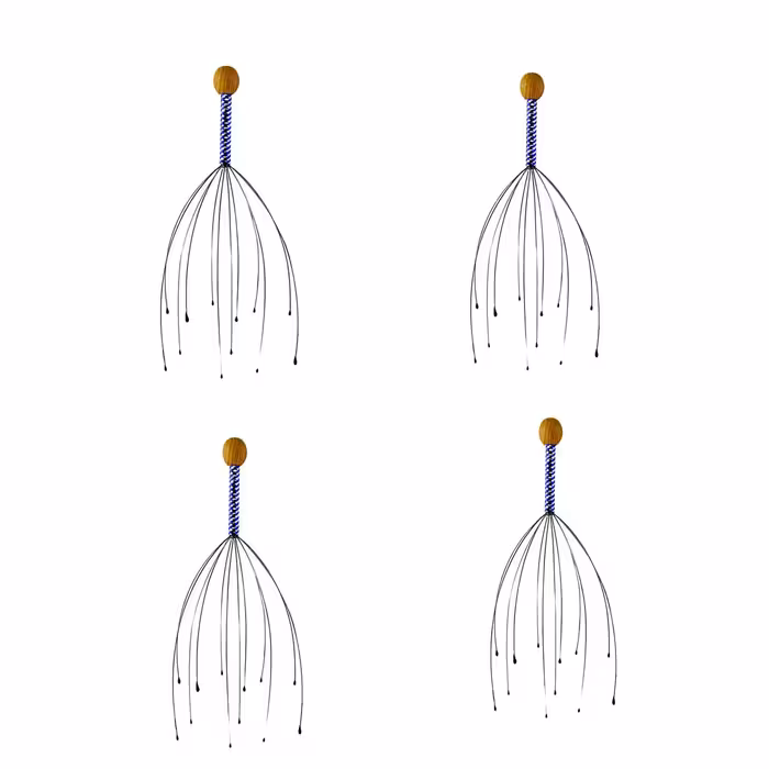 ماساژور سر مدل طبیب کد4 بسته 4 عددی