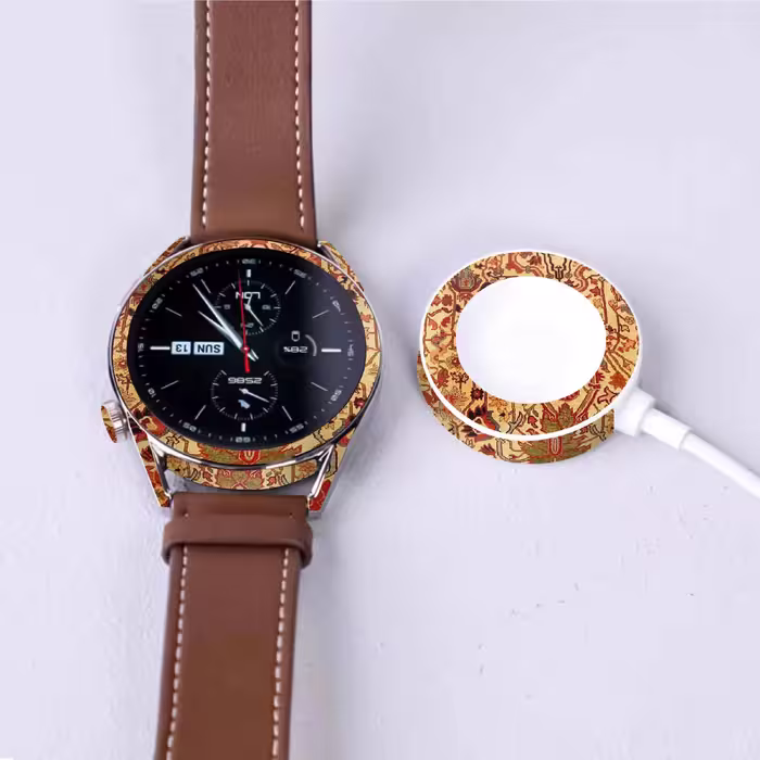 برچسب ماهوت طرح Iran-Carpet2 مناسب برای ساعت هوشمند هوآوی Watch GT 3 46mm