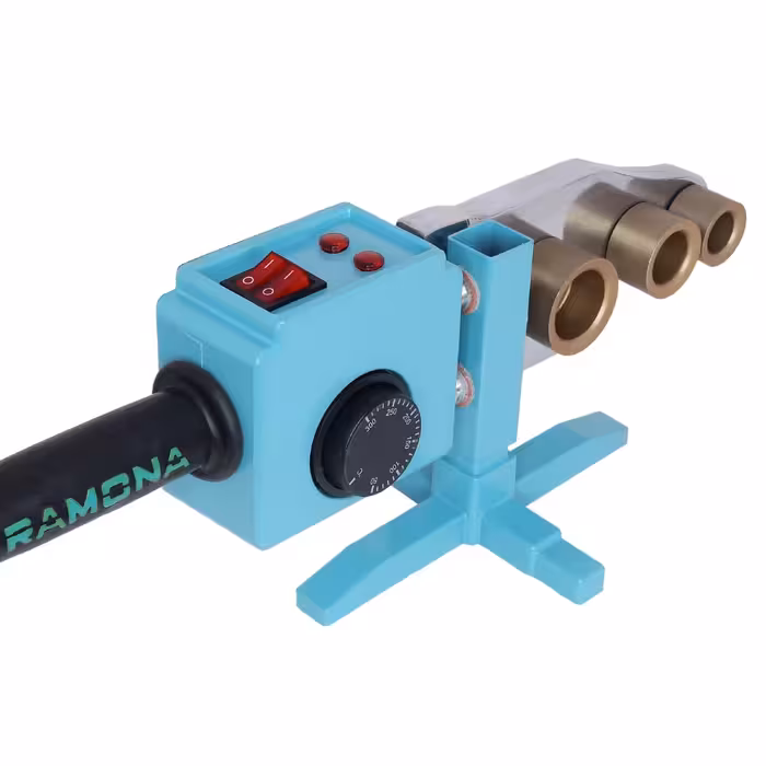 دستگاه جوش لوله سبز رامونا مدل MMA-RMN-2000W-13pc مجموعه 15 عددی