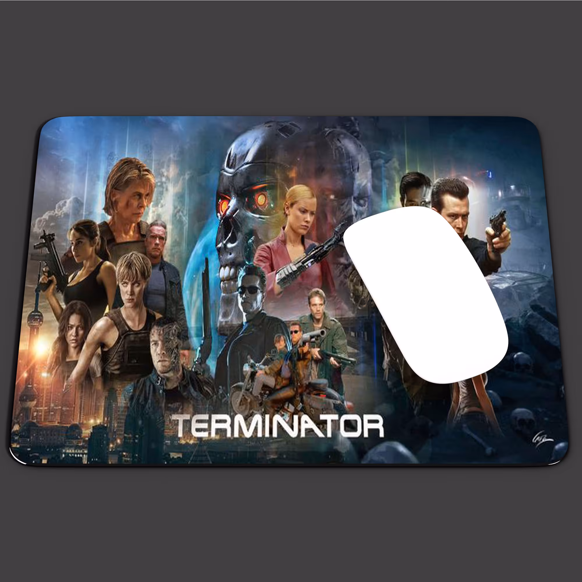 ماوس پد آی تمر مدل ترمیناتور کد 209