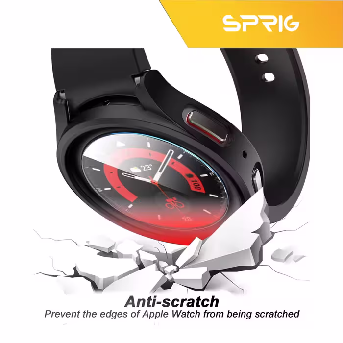 کاور اسپریگ مدل SP-360 مناسب برای ساعت هوشمند سامسونگ Galaxy Watch 5 44mm به همراه محافظ صفحه نمایش