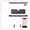 برچسب پوششی ماهوت مدل Natural-Leather مناسب برای تبلت اپل iPad Pro 9.7 2016 A1674