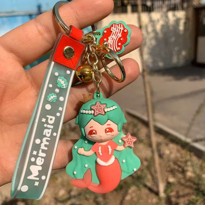 جاکلیدی مدل سیلیکونی طرح پری دریایی