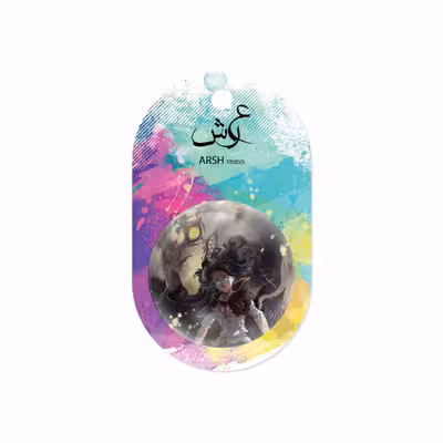 پیکسل عرش مدل شبدر سیاه Black Clover کد Asp2802