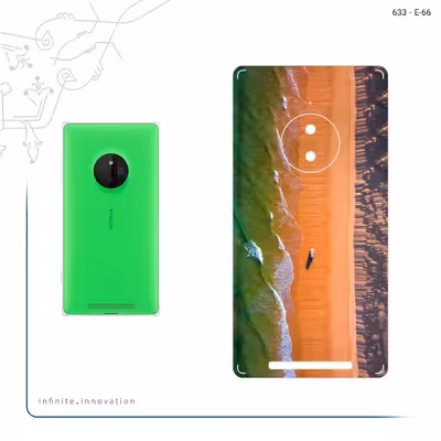 برچسب پوششی ماهوت مدل Beach and Green Sea مناسب برای گوشی موبایل نوکیا Lumia 830