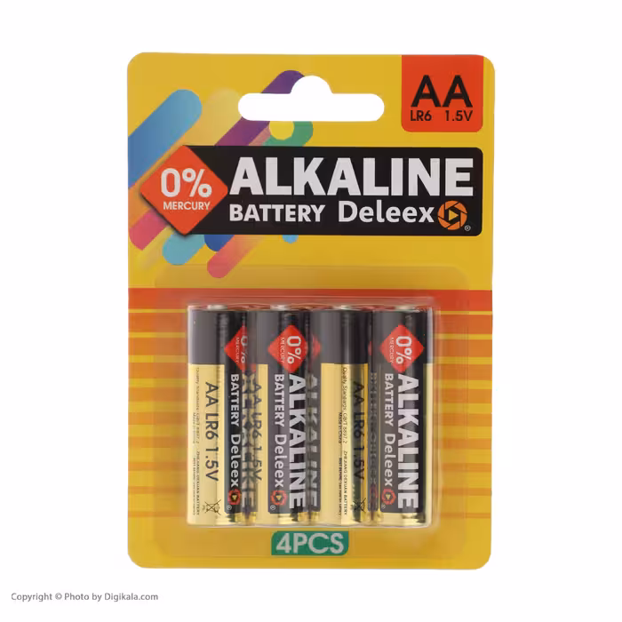 باتری قلمی دلیکس کد 342117 بسته 4 عددی 