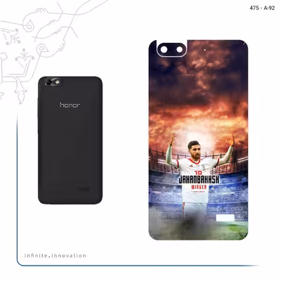برچسب پوششی ماهوت مدل Alireza Jahanbakhsh مناسب برای گوشی موبایل آنر 4C
