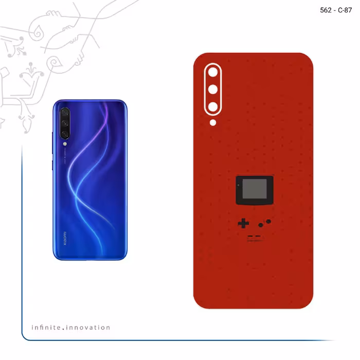 برچسب پوششی ماهوت مدل Minimal GameBoy Icon مناسب برای گوشی موبایل شیائومی Mi A3