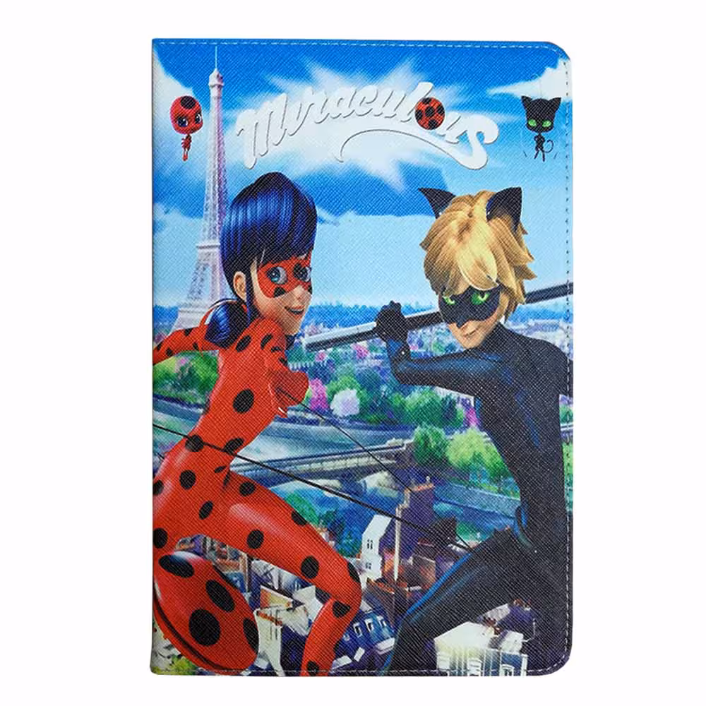 کیف کلاسوری طرح دختر کفشدوزکی 2 | تبلت سامسونگ Tab A 10.1 (T510-T515)