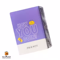 دفتر خط دار 100 برگ طرح فرندز لانگو (Lango)